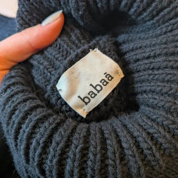 babaa jumper no17 black NWOT - Picture 4 of 10